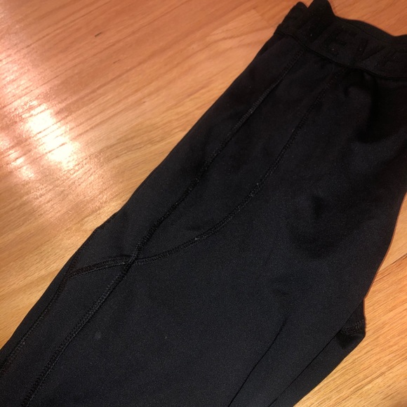 Black Spandex Workout Leggings - Picture 6 of 6